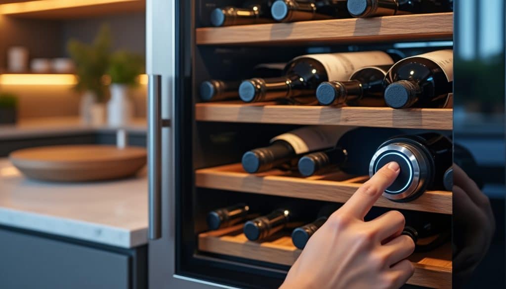 Comment régler une cave à vin électrique ?