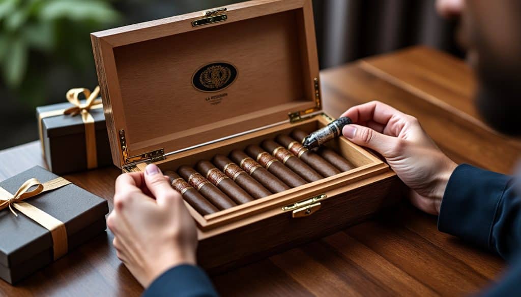 Cave à cigares en cadeau : les questions à se poser avant