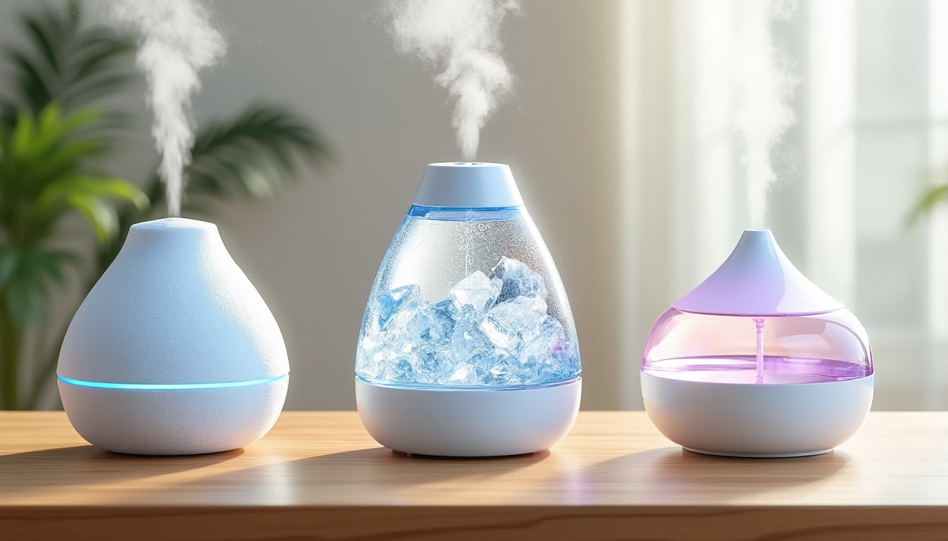 Humidificateur à mousse, cristaux ou gel : le comparatif