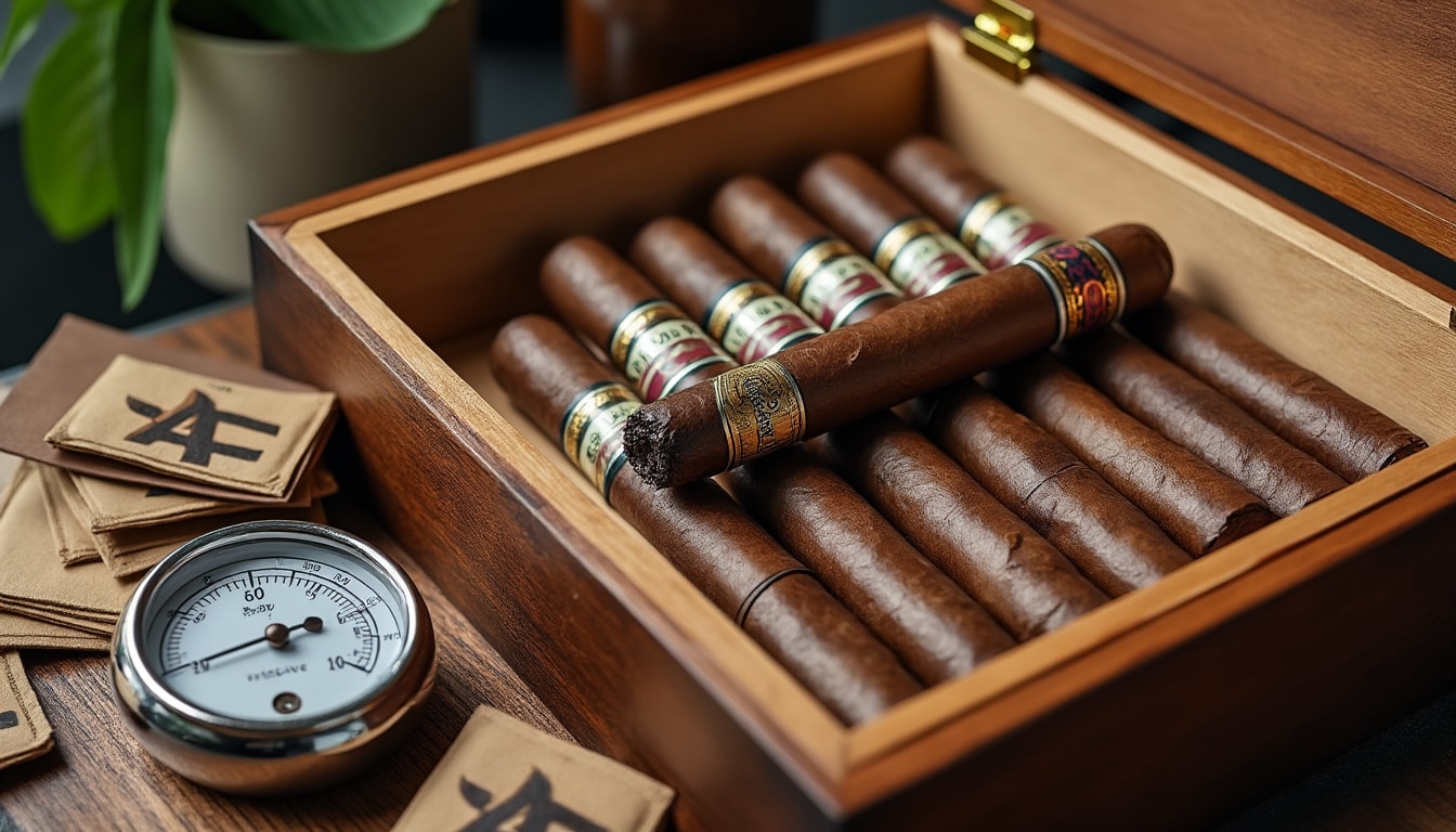 Humidor trop humide : les gestes correctifs