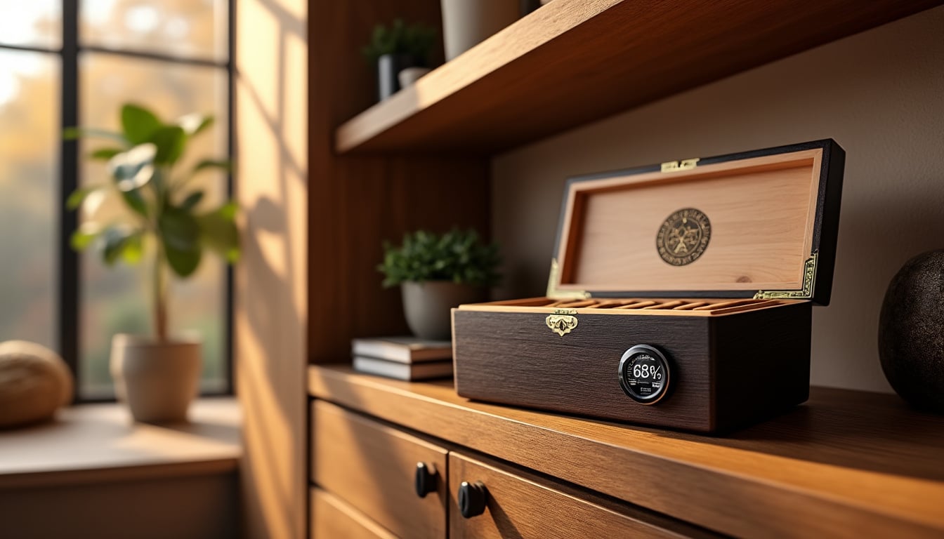 Ranger un humidor : emplacement, lumière et chauffage