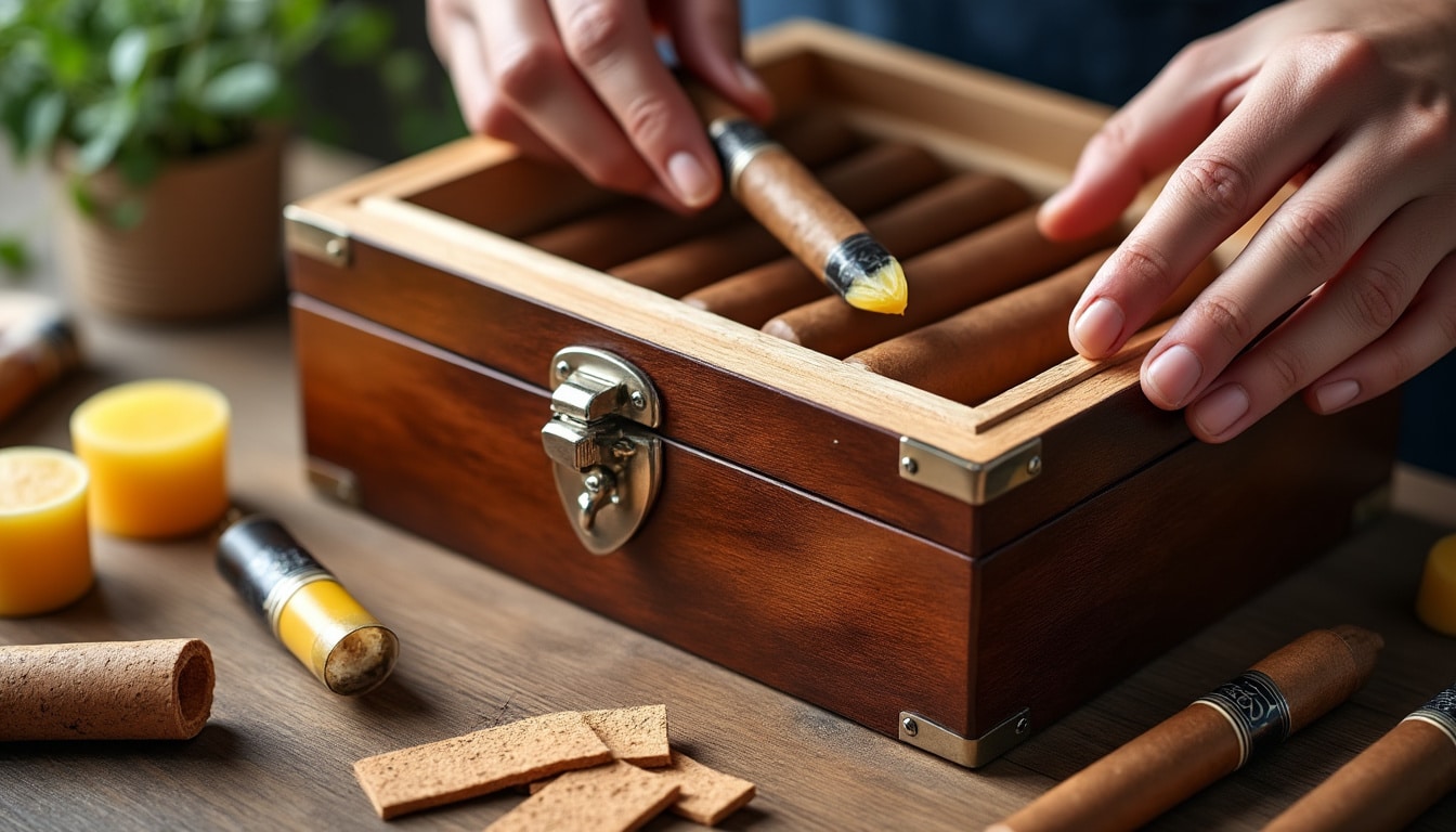 Sceller un humidor qui fuit : les solutions durables